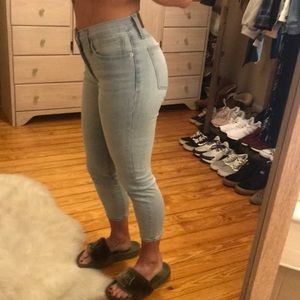 Madewell 9” Rise skinny crop - Simon Wash